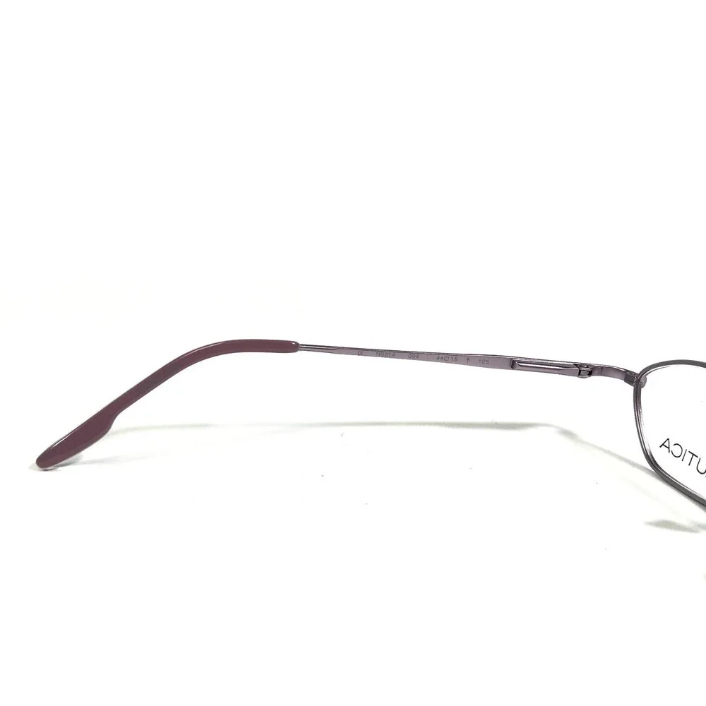 Nautica Eyeglasses Frames N9014 094 Purple Rectangular Full Rim 44-15-125